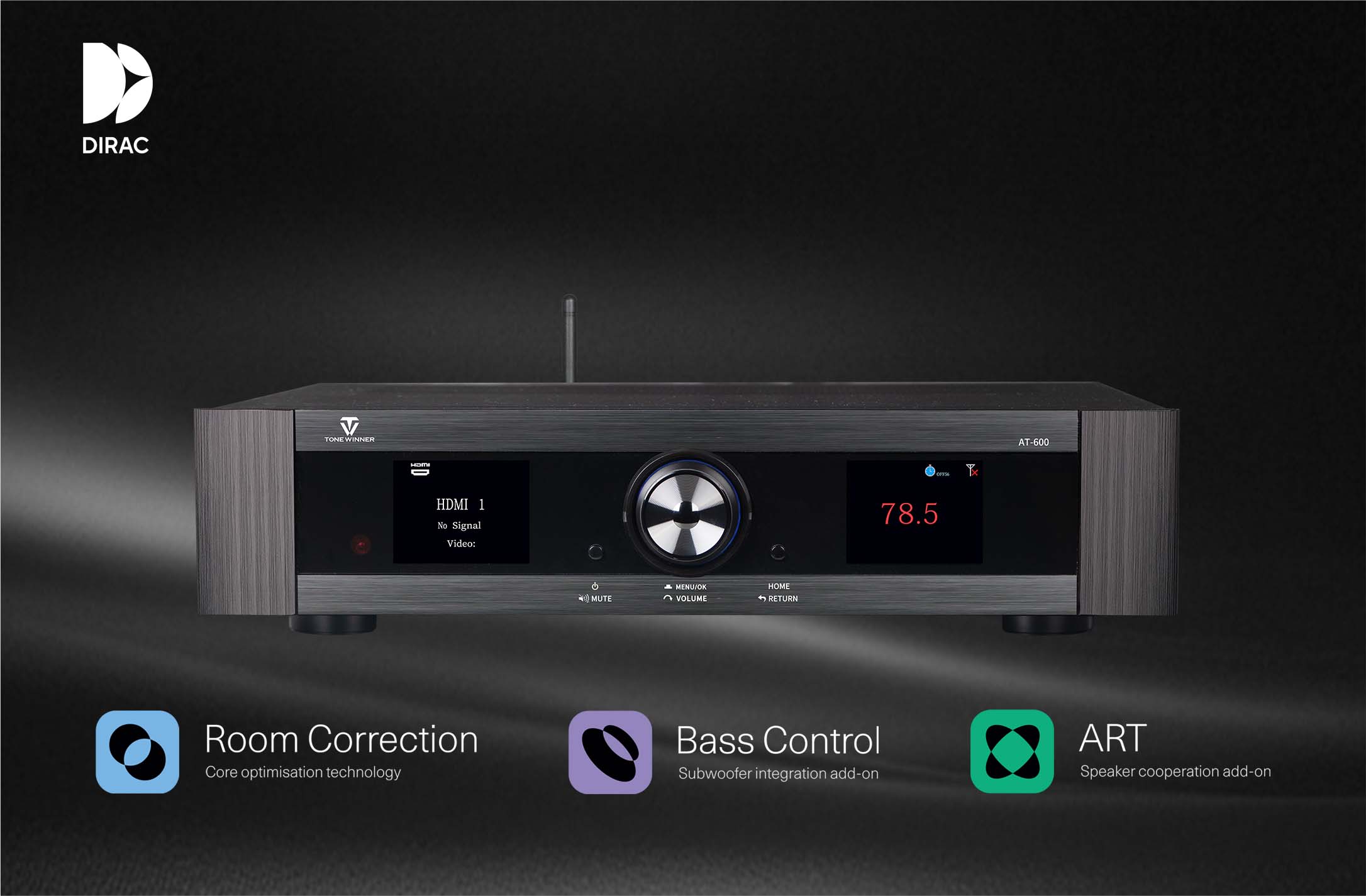Tonewinner Audio erreicht Dirac Live-Zertifizierung