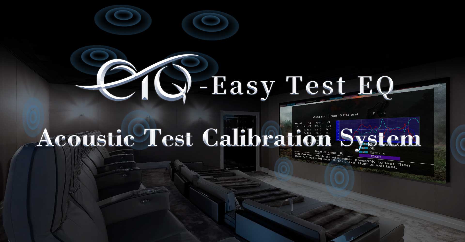 Tonewinner brachte sein ursprüngliches Easy Test EQ-System auf den Markt
